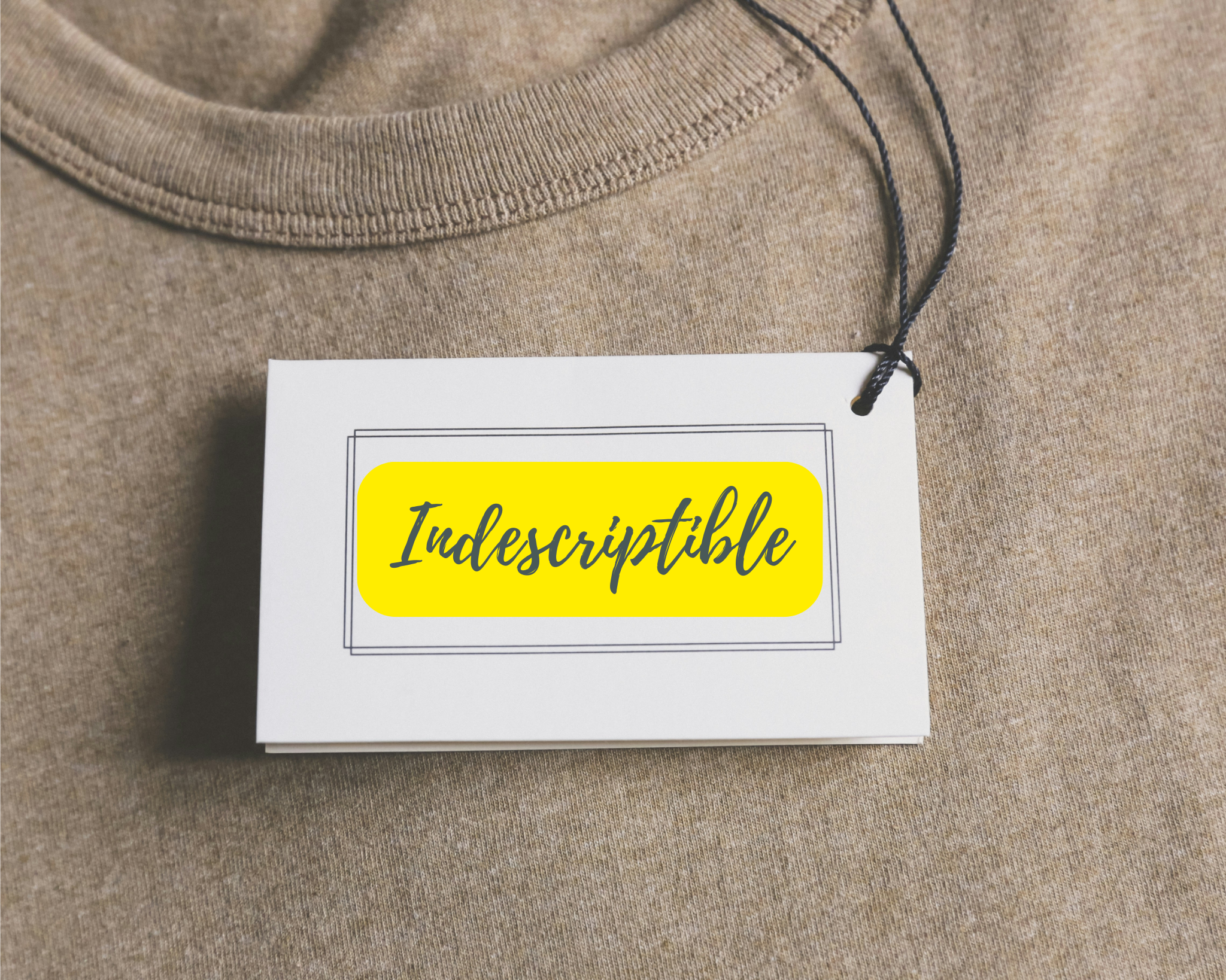 INDESCRIPTIBLE